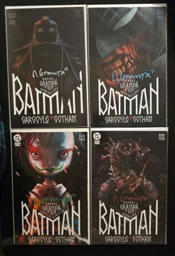 BATMAN GARGOYLE OF GOTHAM #1-4 SIGNED BY RAFAEL GRAMPA