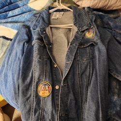 Disney Theme Jean Jacket 