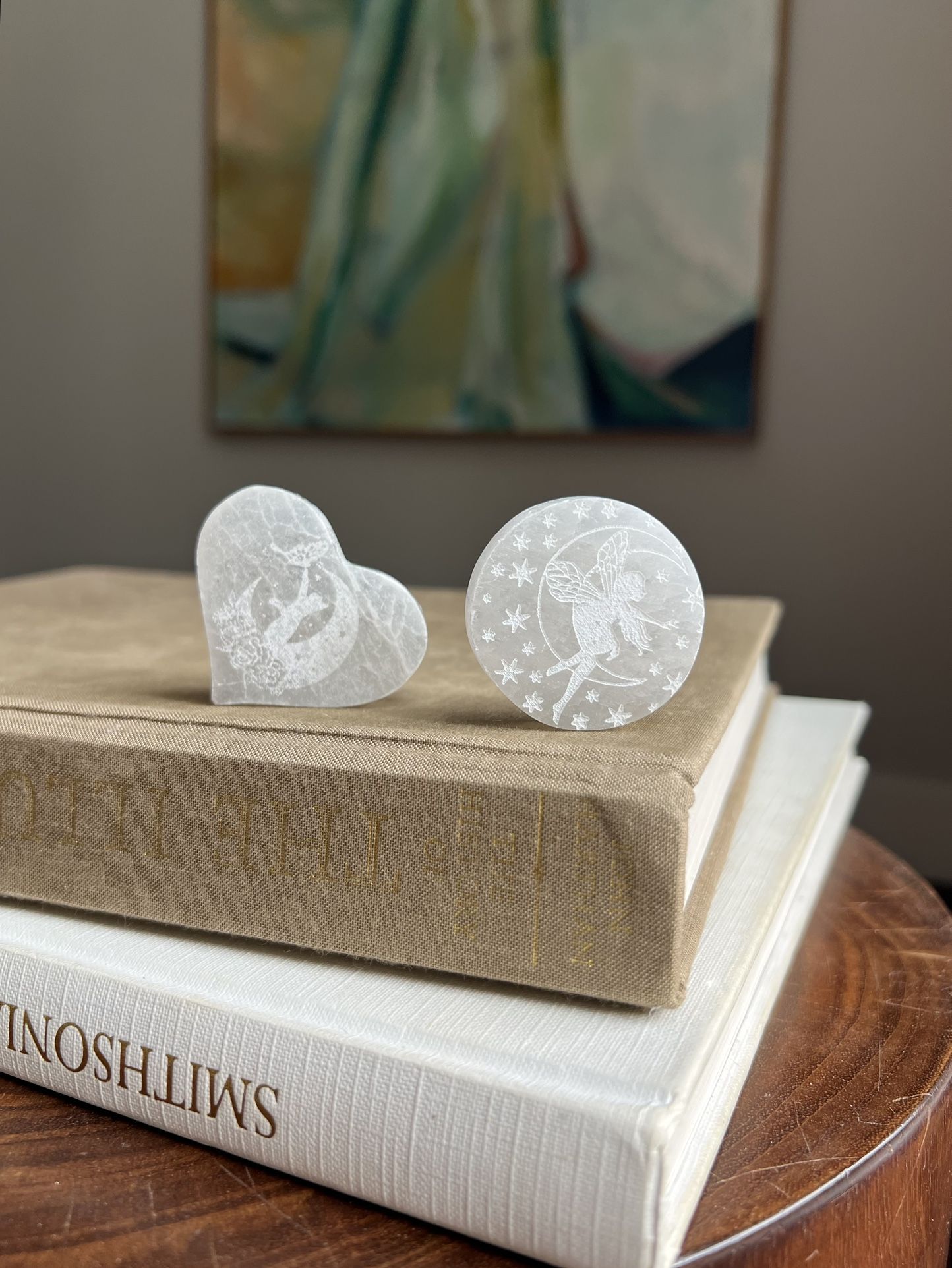 Small Selenite Carvings ( 1 1/2” ) firm on price