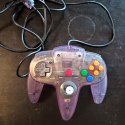 Nintendo N64 Atomic Purple Controller 