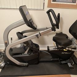 Spirit recumbent stepper