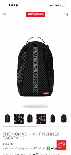 The Nomad - knit runner Sprayground backpack