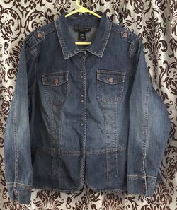 Venezia women’s Jean Jacket sz 18/20