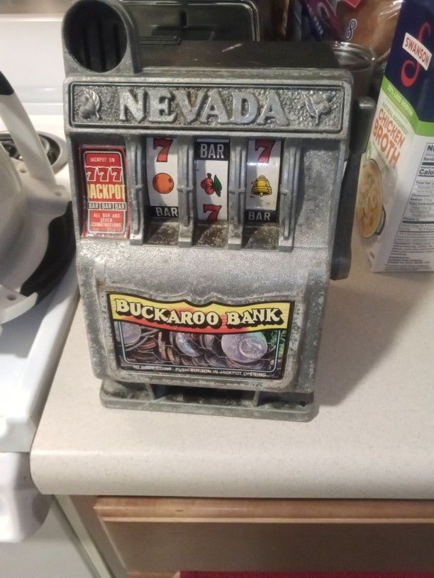 Slot Machine Bank