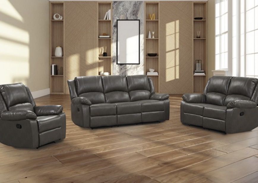 New 3 Piece Recliner Couch At In Sale / Free Delivery