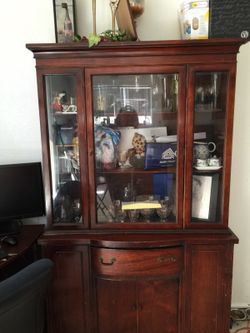Antique hutch