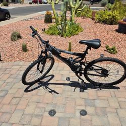 Hyper Havoc 26 Inch Full Suspension Mountain Bike 