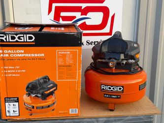 Ridgid 6 Gallon Air Compressor