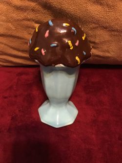 7 inch ice cream planter