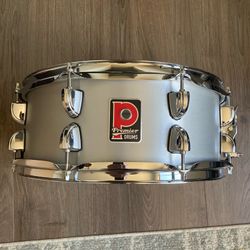 NEW Premier Aluminum Snare Drum 14”x5.5”