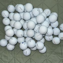 50 Mix Titleist Pro V1 V1x Golf Balls 