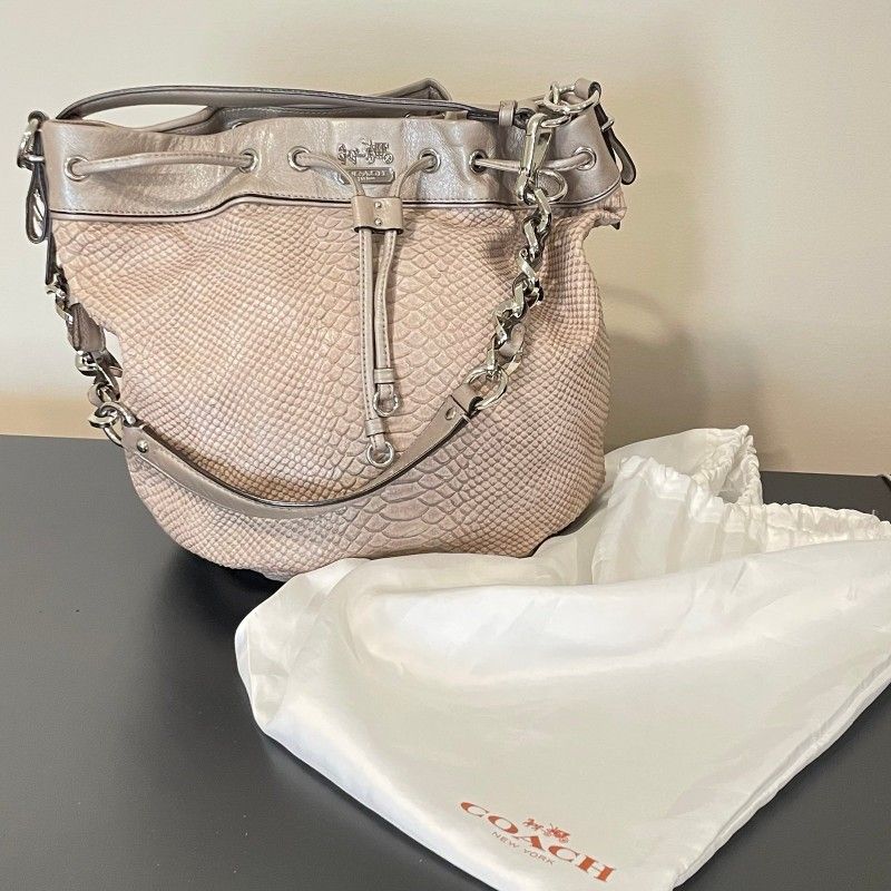 Exotic Coach Madison Python Snakeskin  Vintage 