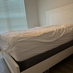 White Rooms To Go Bed Frame