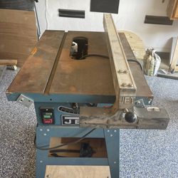 Table Saw, Bandsaw & Compressor 