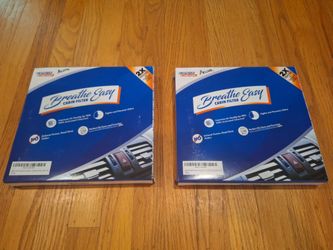 Free- 2 new cabin & 1 new engine filter for Acura MDX