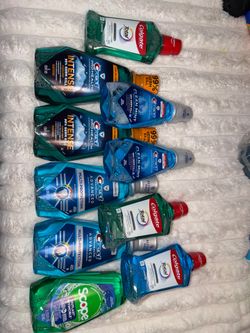 Crest, Colgate & Scope Mouthwash Bundle (10 Bottles)