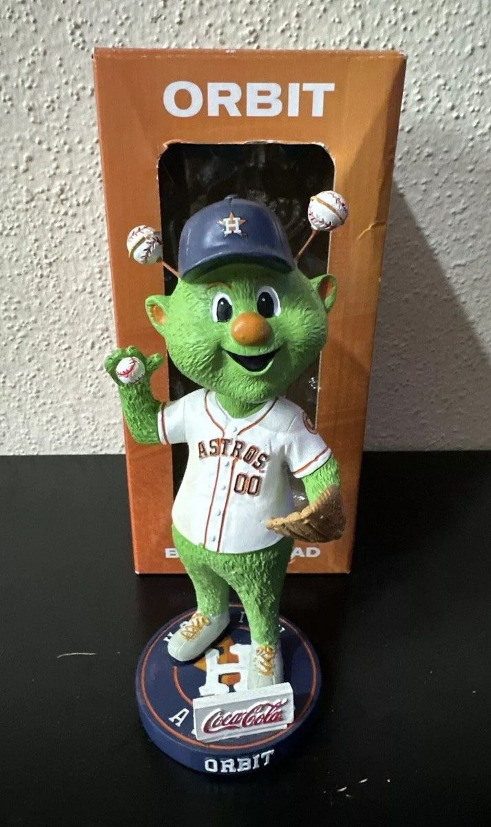 2022 Houston Astros Orbit Bobblehead SGA 4/24/2022 MLB Mascot