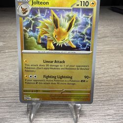 Jolteon (Poke Ball Pattern) - SV: Prismatic Evolutions (PRE) 