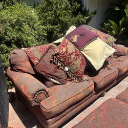 Couches, Ottoman, Pillows