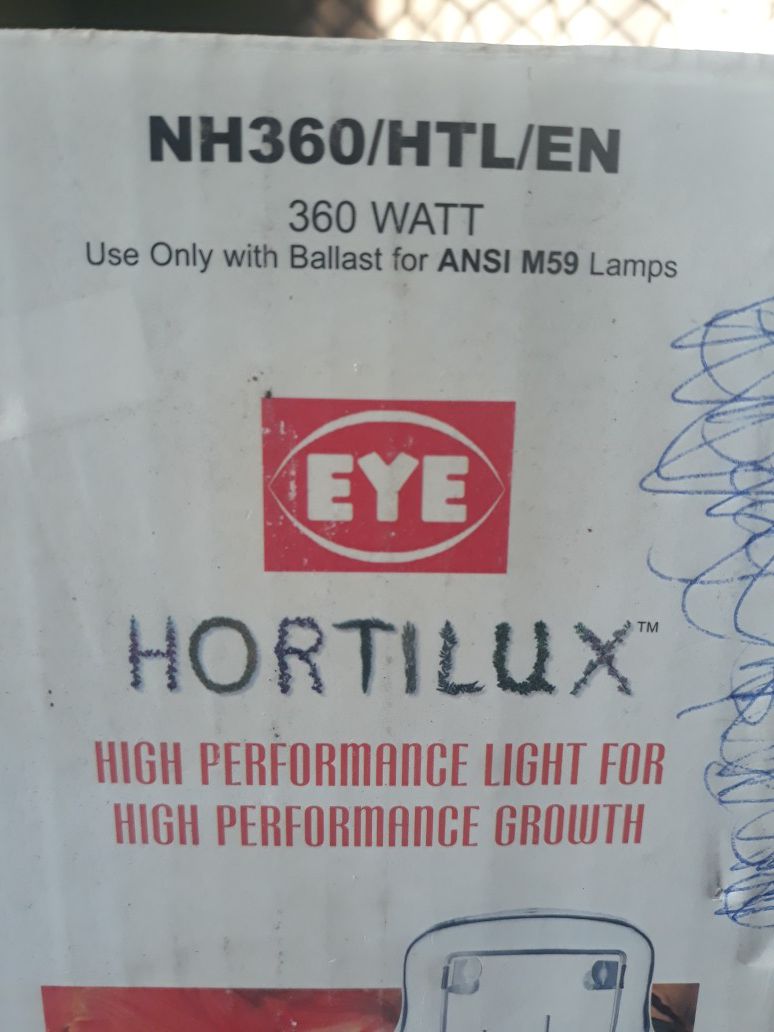 Hortilux bulb hps light hydroponics