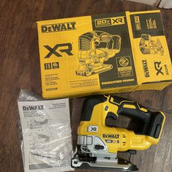 New DeWalt XR Jigsaw 