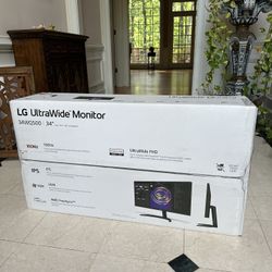 LG Ultra Wide Monitor "34