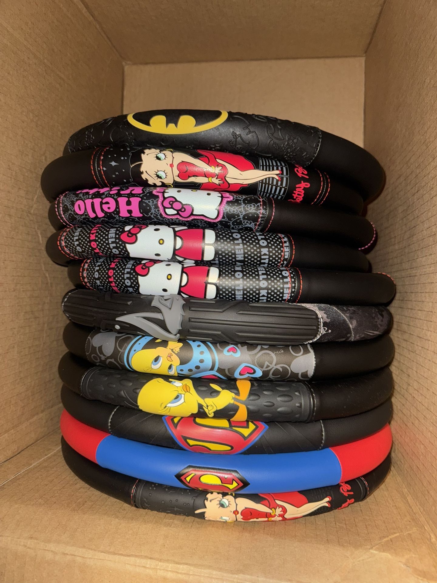 Cartoon Steering Wheel Covers Brand New