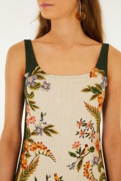 Farm Rio Sand Nature Dress