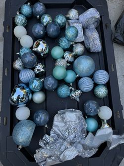 Blue Ornaments