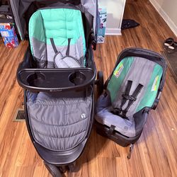 Stroller car seat combo.