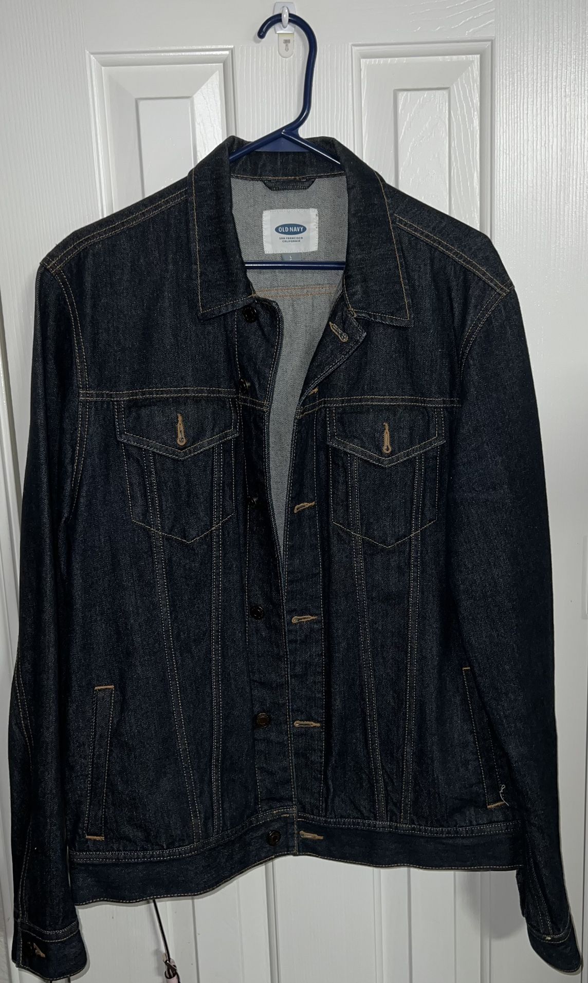Men’s Blue Jean Jacket Size Medium