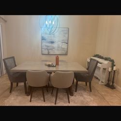 Beautiful Dinning Table And Chairs For 900 