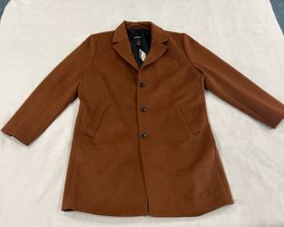 Men’s Brown Topcoat