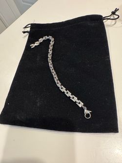 Silver Link Chain Bracelet