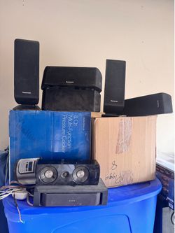 Used home theater speakers