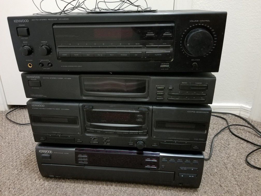 Kenwood Home Stereo System