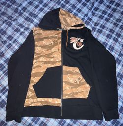 **BEST OFFER**Cookies Top Of The Key Fleece Zip Hoodie (Black/Tiger Camo)