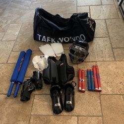 Taekwondo Kit A. Multiple Accessories