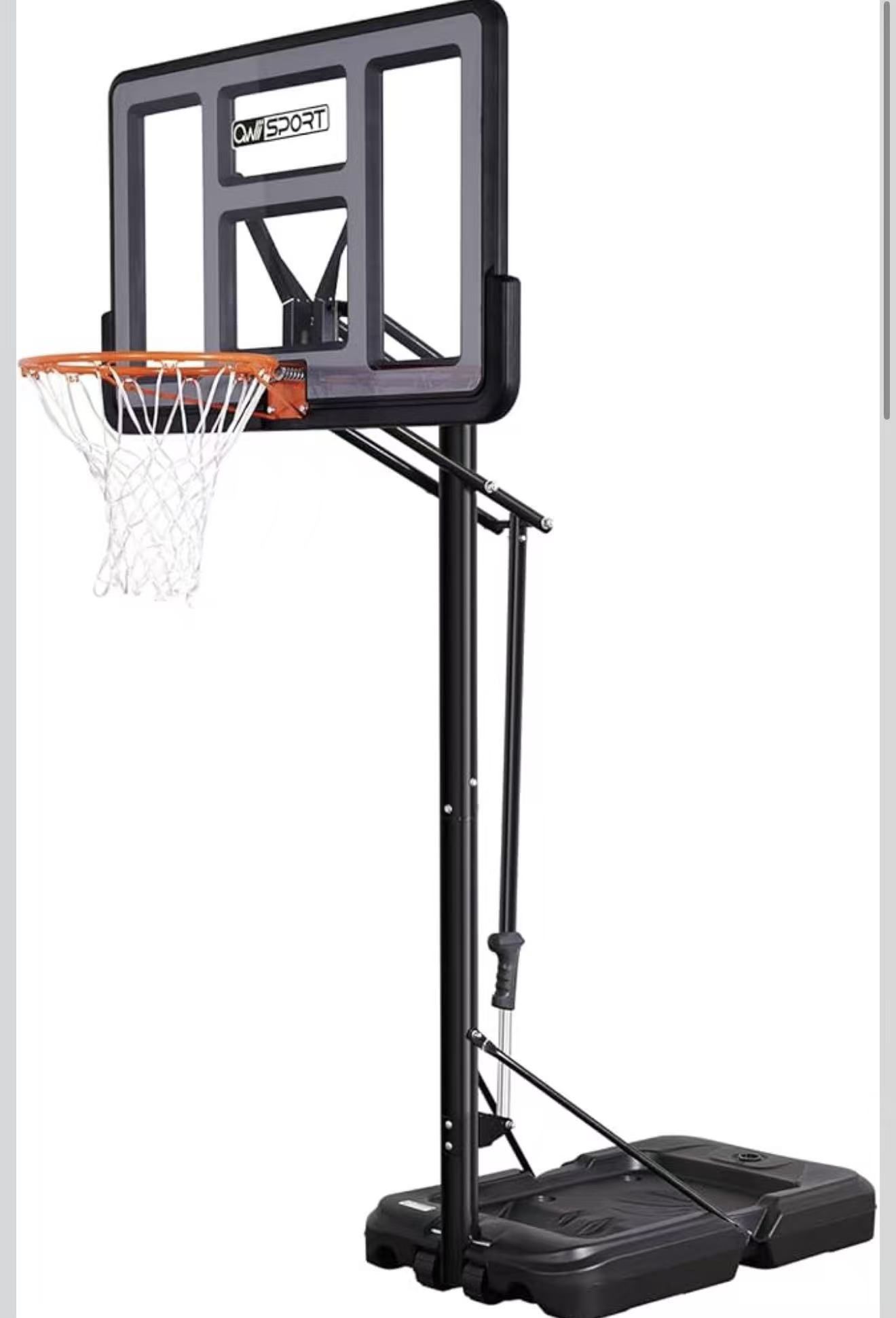 Portable Basketball Hoop Outdoor, 4.8-10FT Height Adjustable $130