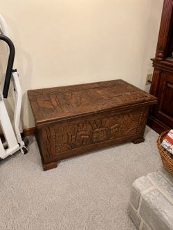 Real wood Chest