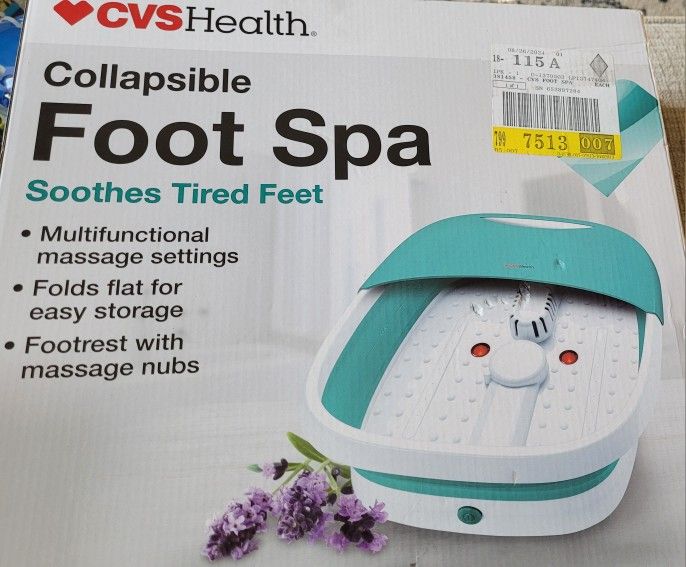 Foot Spa. CVS Health
