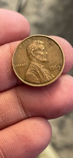 1969 d error penny! “the floating memorial” is the error in the back. if you know anything about coins then you should know about this.