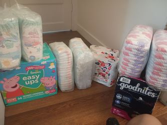 Diapers pullups kids and adults brand new