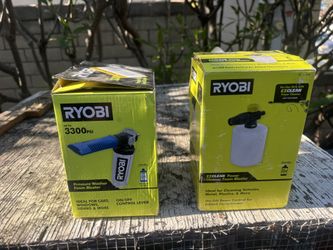 Ryobi Foam Blaster Kits And Dewalt Filter