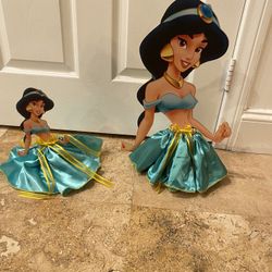 8 Disney Princess Jasmine Wood Table Centerpiece Set All For  $20