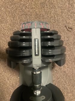 Bowflex up to 100lbs dumbbell