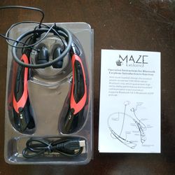 Maze Bluetooth Neckband Headphones 
