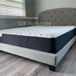 Full Grey Burlap With Ortho Matres!!