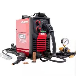 WELD-PAK 90i MIG and Flux-Cored Wire Feeder Welder with Gas Regulator