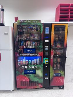 Combo Snack and Drink Vending Machine -4 available